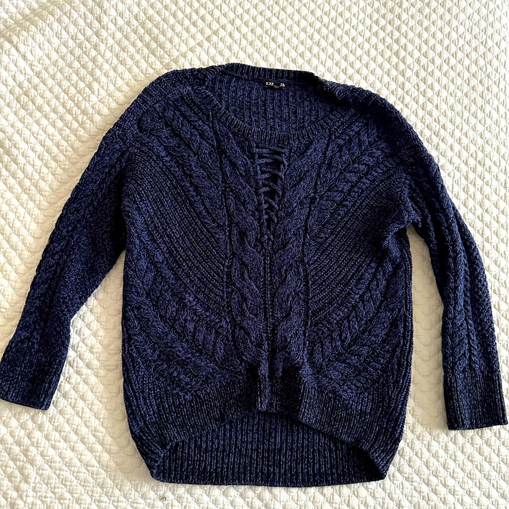 Express Cableknit Sweater size S